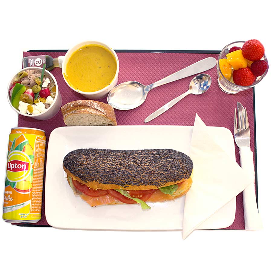 Plateau repas Prestige SANDWICH (avec fromage)