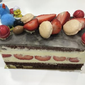 Fraisier special Paques