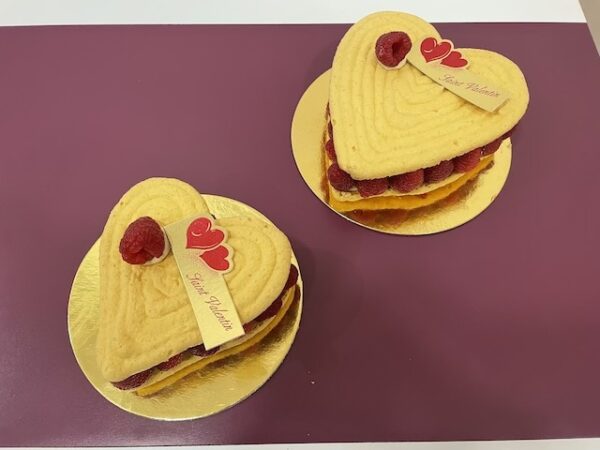 coeur macaron mangue